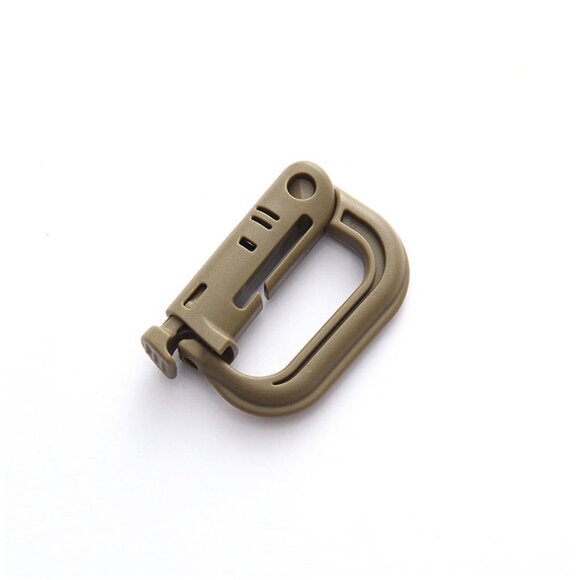 High Quality D-Shaped Tactical Carabiner Climbing Hiking(6 Pack) - Picture 11 of 11